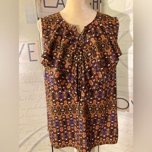 ANNE KLEIN Blouse SZ Large